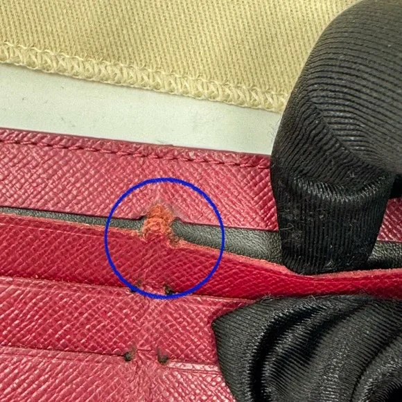 đź’ŻAuthentic LOUIS VUITTON Monogram Pochette Felicie Chain Wallet Fuscia - Picture 11 of 14